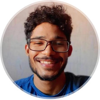 imagem do rosto de uma pessoa sorrindo.